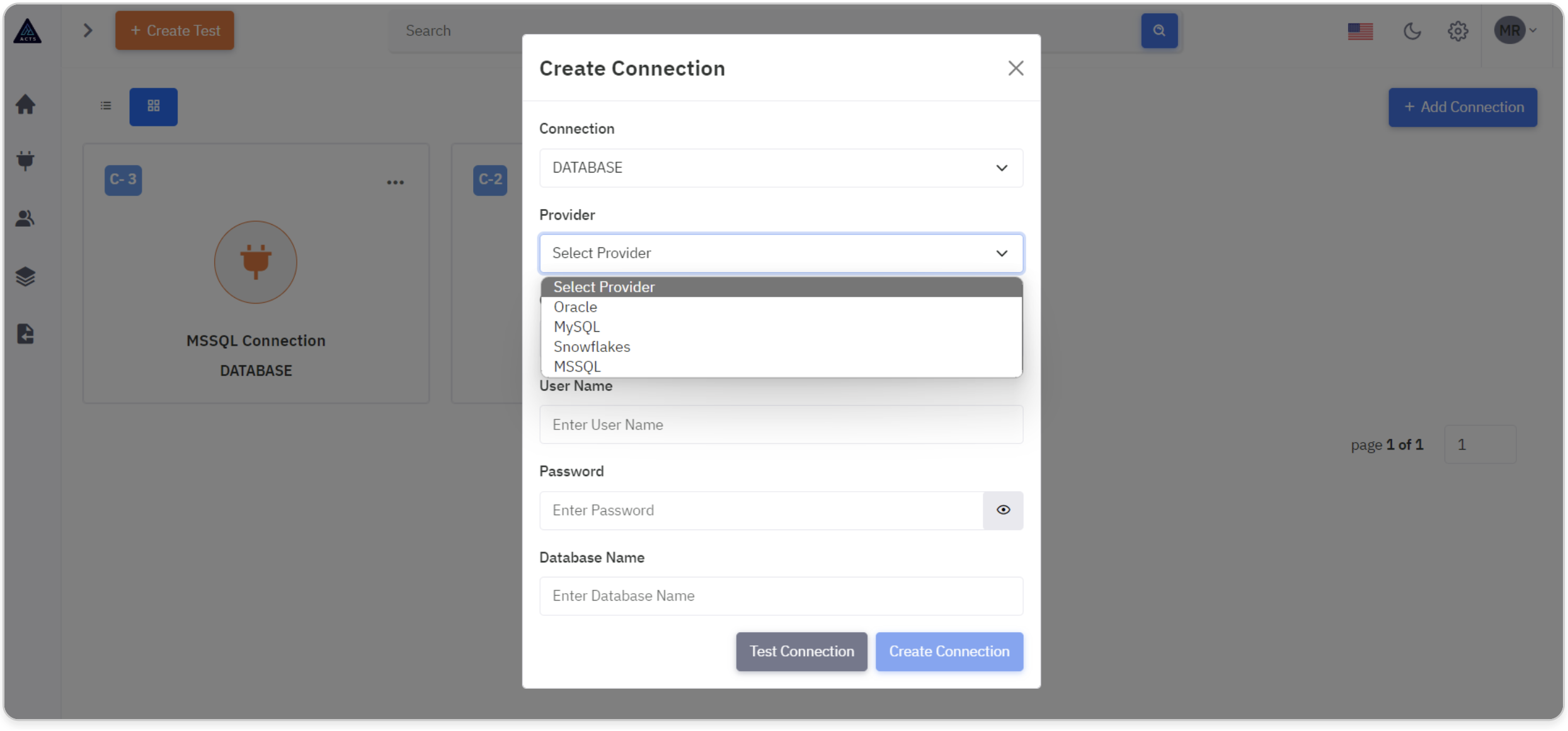 Database Creation