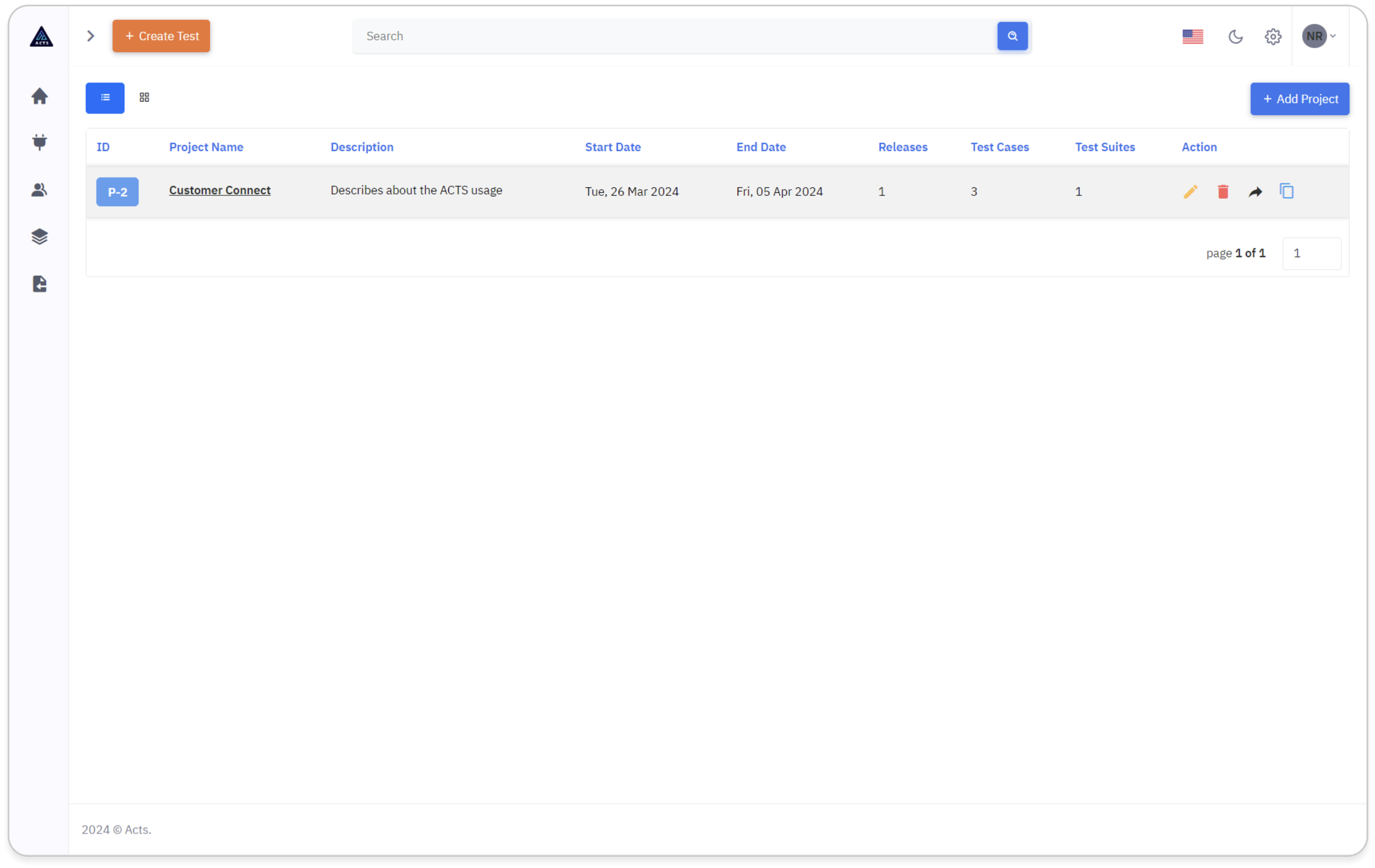 List View