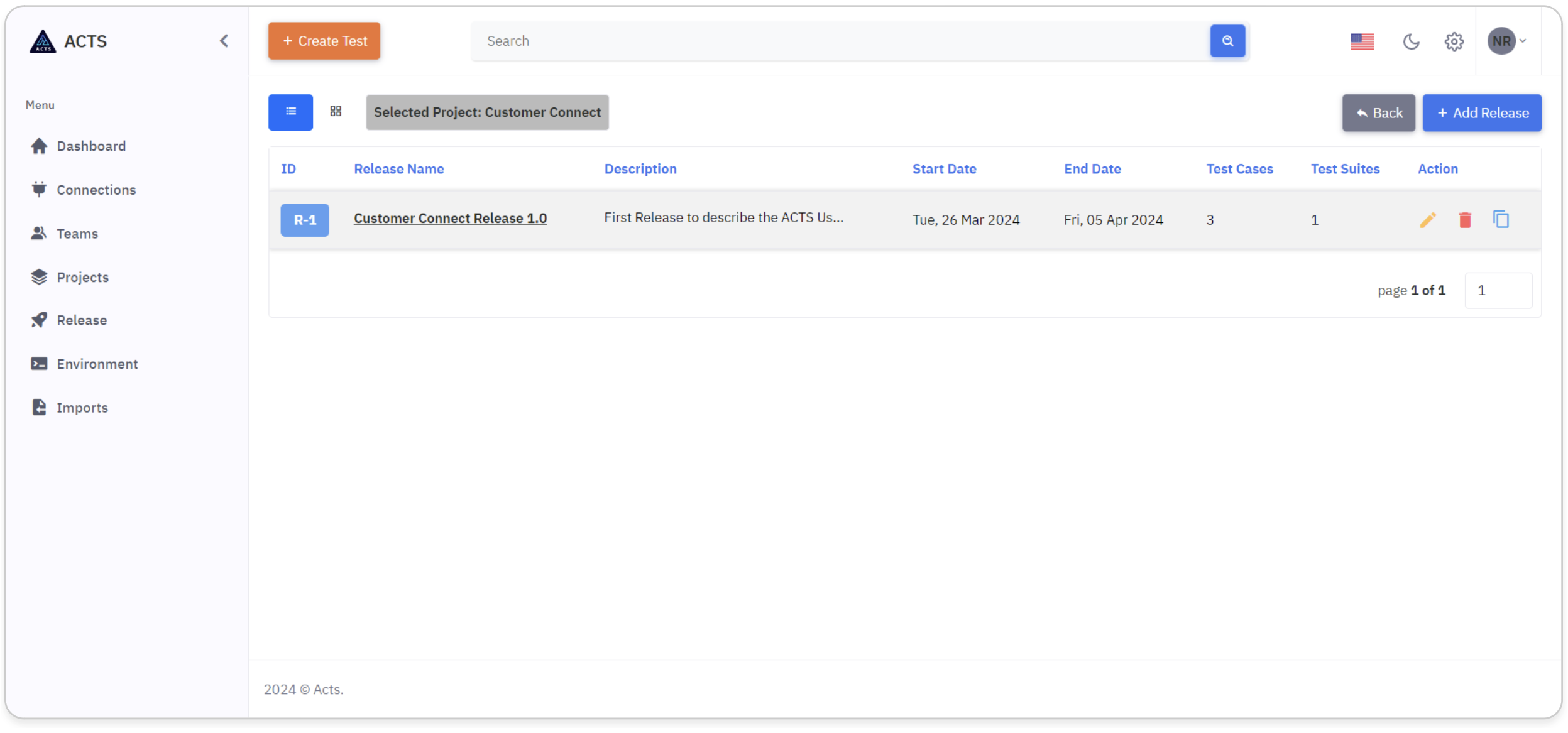 Release UI