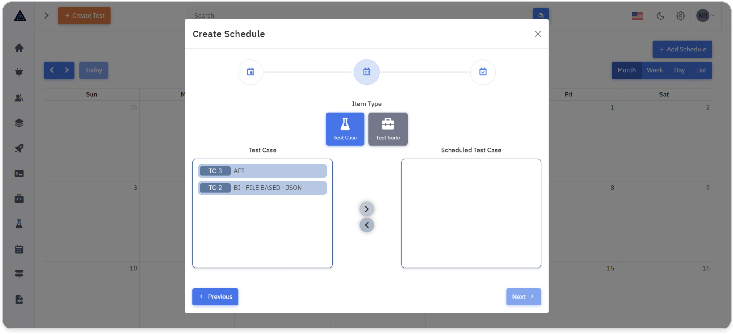 Scheduler Testcases